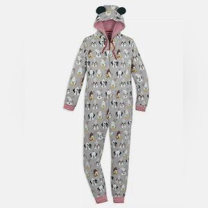 Disney Mickey & Friends Holiday 2021 One Piece Adult Pajamas